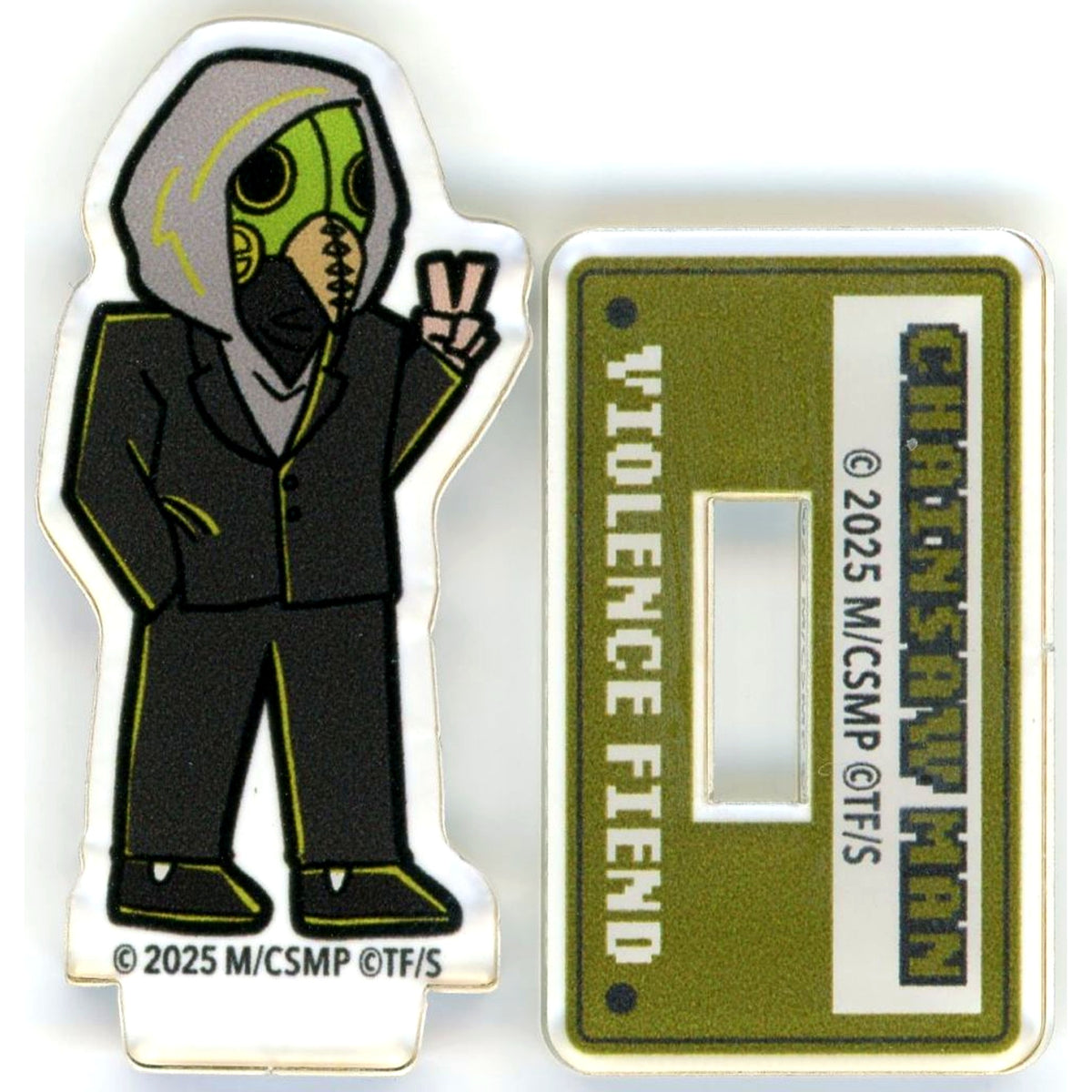 Violence Fiend Chainsaw Man the Movie: Reze Arc Retro Game Trading Mini Acrylic Stand [USED]