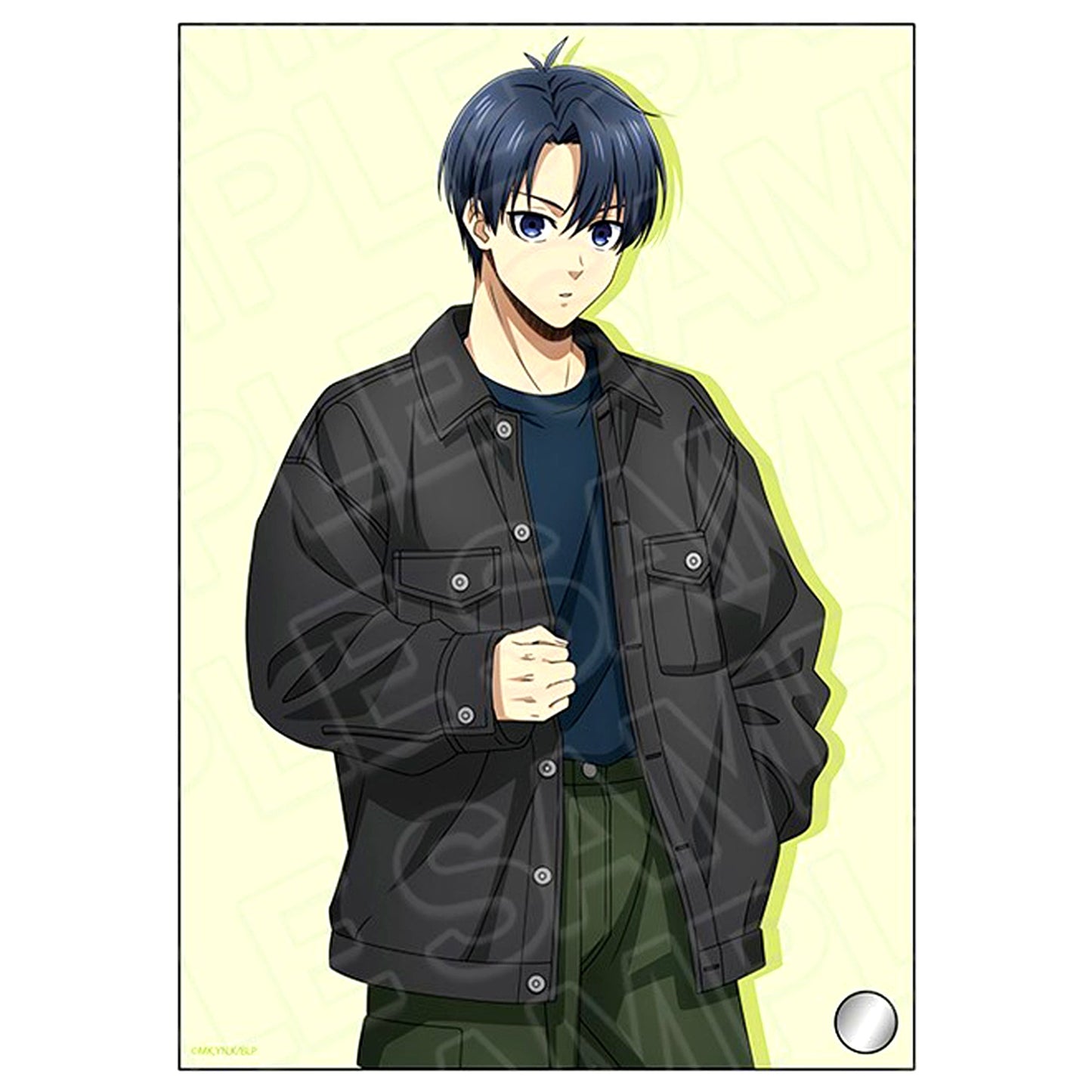 Yoichi Isagi Casual Ver. TV Anime Blue Lock Hologram Mini Acrylic Art [USED]