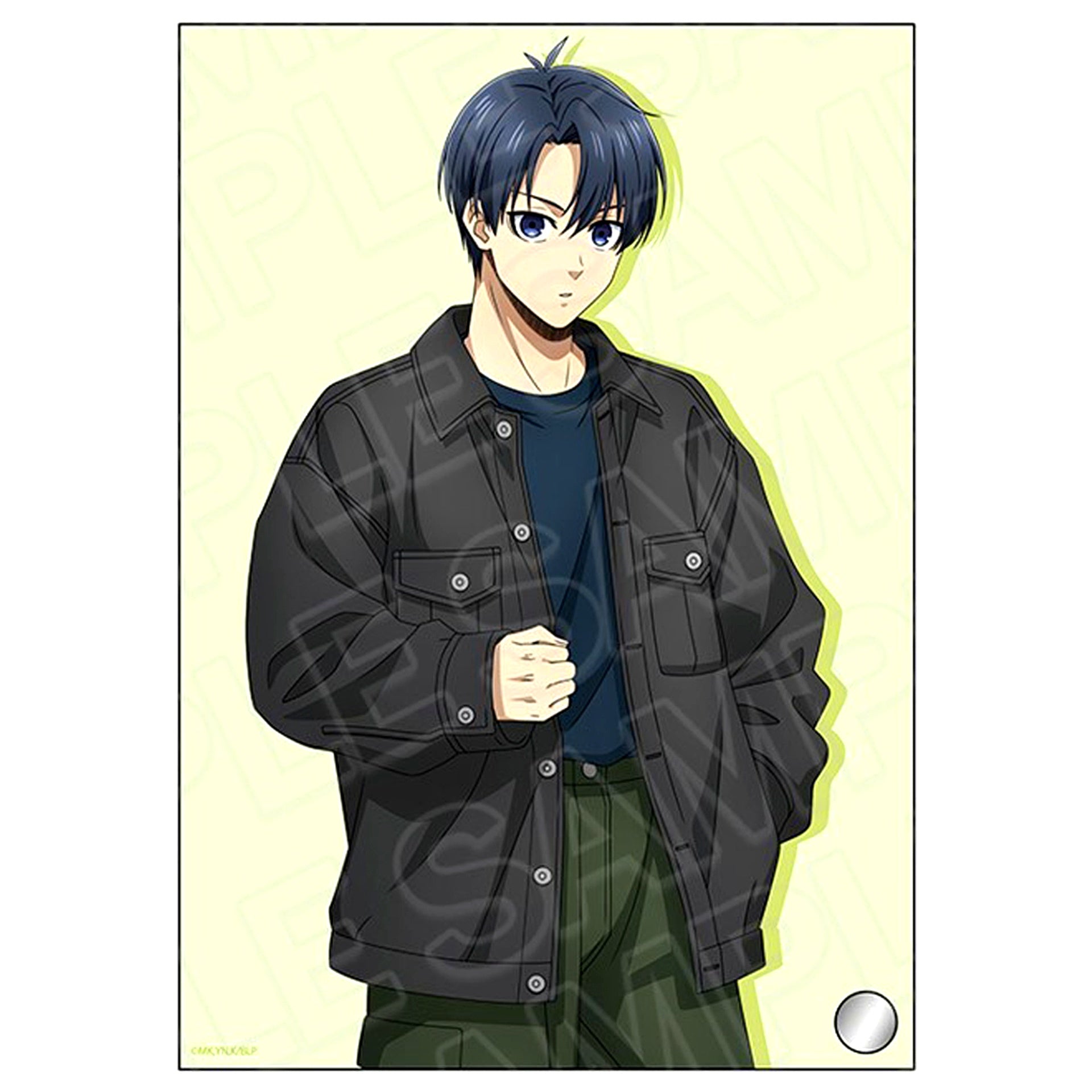 Yoichi Isagi Casual Ver. TV Anime Blue Lock Hologram Mini Acrylic Art [USED]