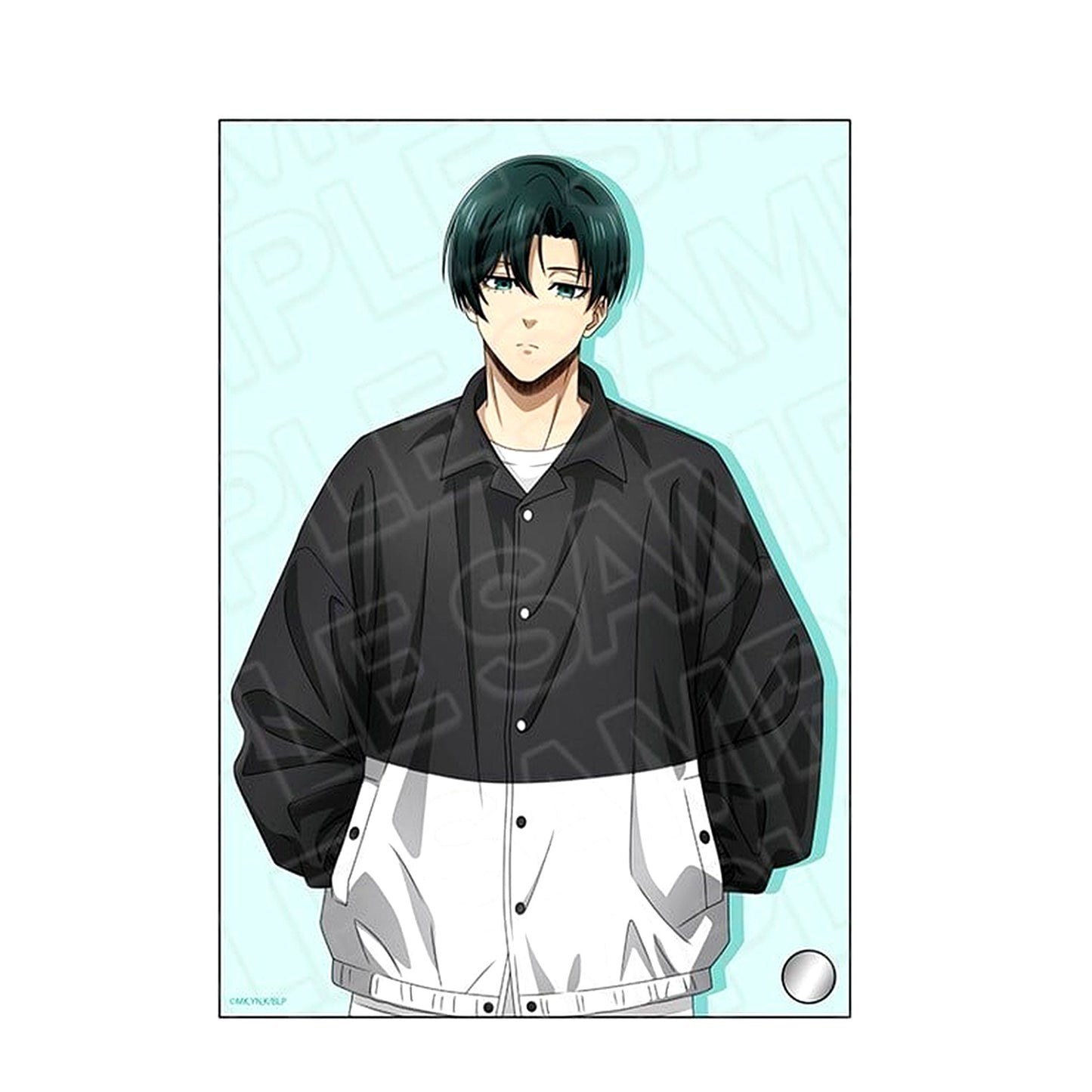 Rin Itoshi Hologram Mini Acrylic Art casual ver. TV Anime Blue Lock [USED]