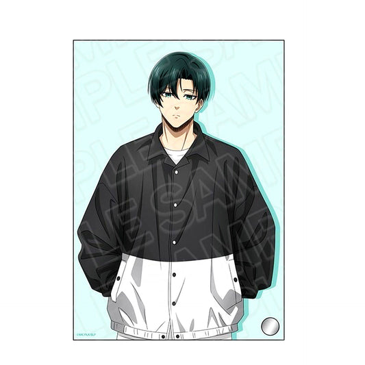 Rin Itoshi Hologram Mini Acrylic Art casual ver. TV Anime Blue Lock [USED]