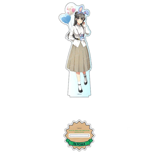 Miori Mito Seishun Buta Yarou wa Santa Claus no Yume wo Minai Amusement Park Ver. Huge Acrylic Stand [USED]