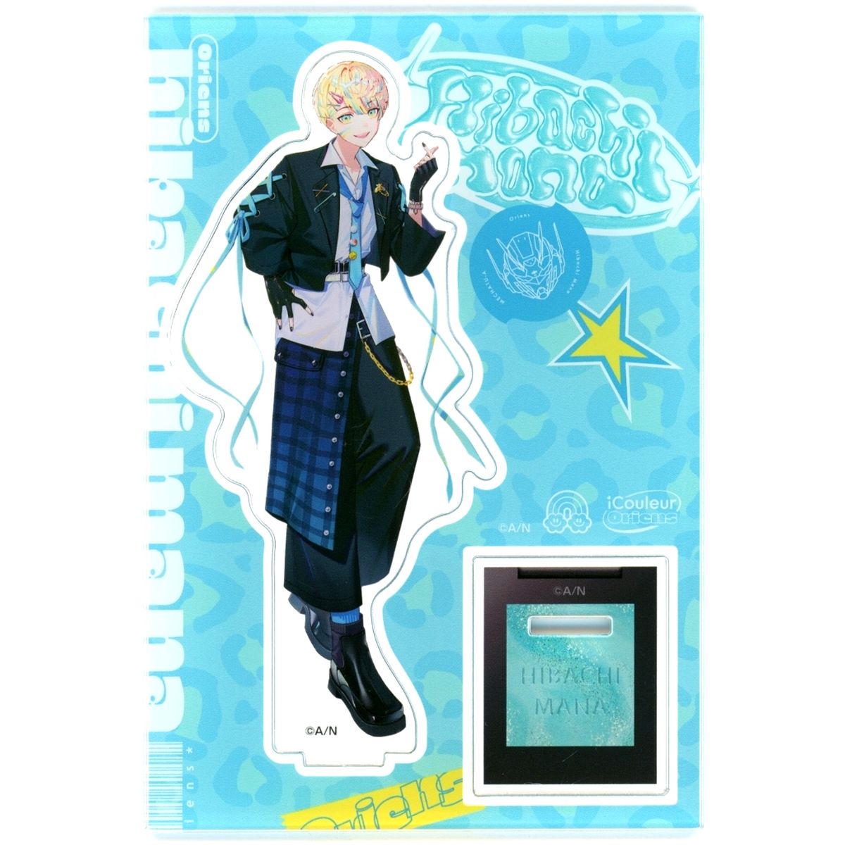 Hibachi Mana Virtual YouTuber Nijisanji Acrylic Stand NIJISANJI Oriens x iCouleur [USED]