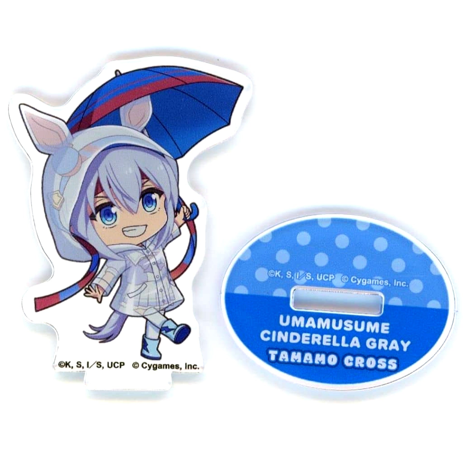 Tamamo Cross Umamusume: Cinderella Gray Trading Mini Acrylic Stand LAWSON Collaboration [USED]