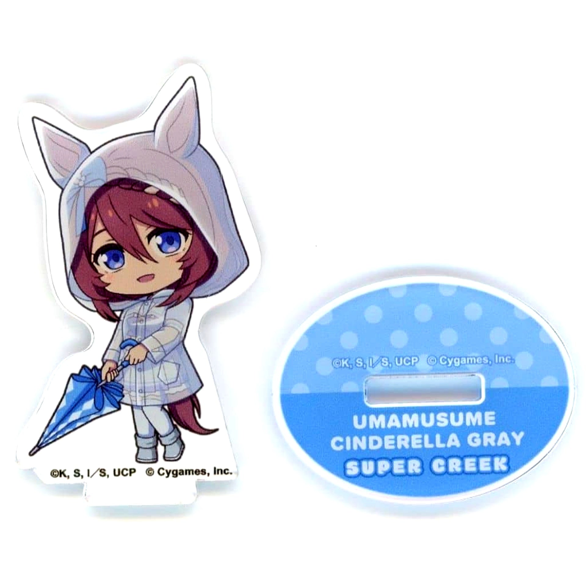 Super Creek Umamusume: Cinderella Gray Trading Mini Acrylic Stand LAWSON Collaboration [USED]