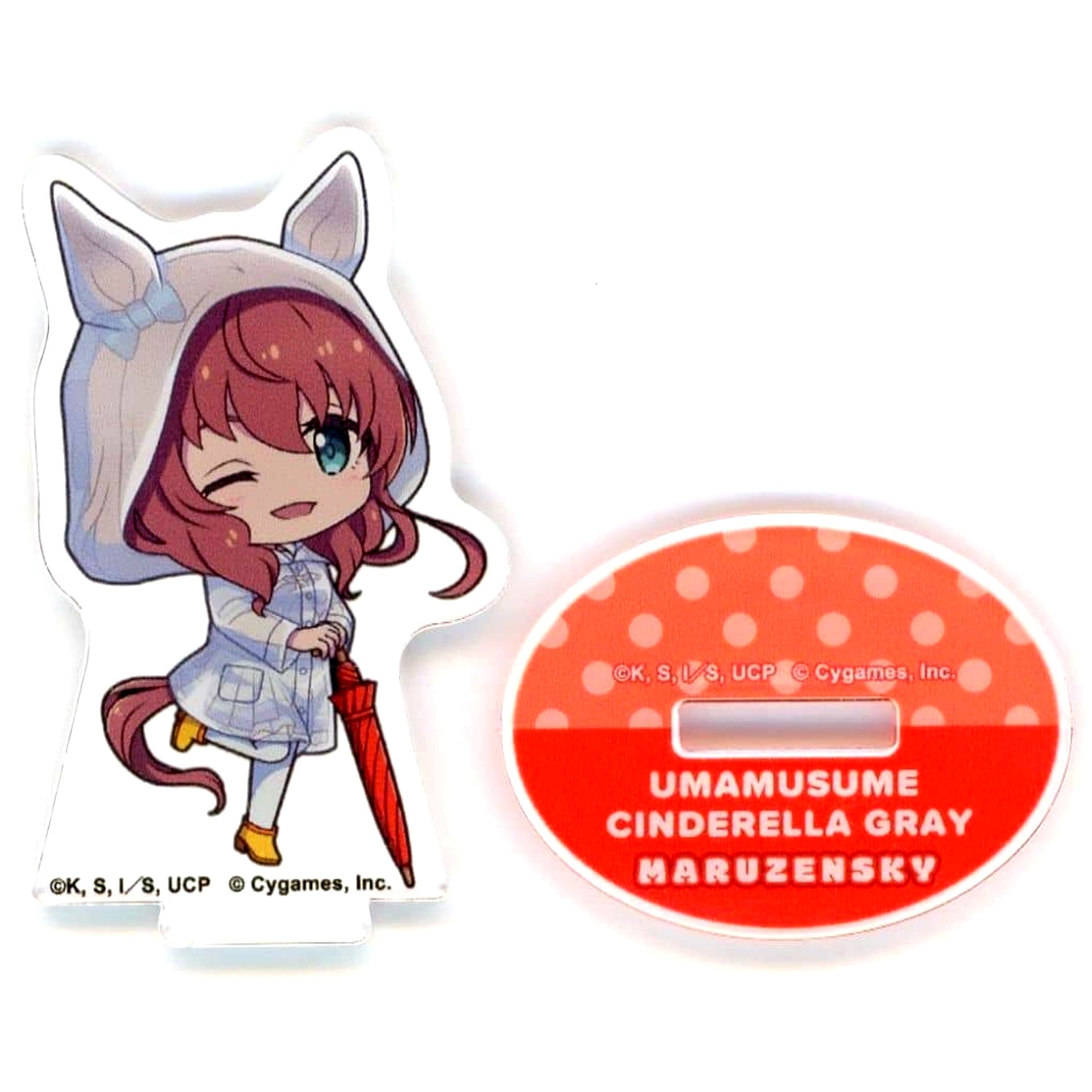 Maruzensky Umamusume: Cinderella Gray Trading Mini Acrylic Stand LAWSON Collaboration [USED]