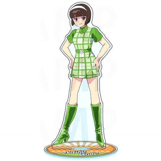 Nabiki Tendo American Retro Illustration Ranma 1/2 x Bukubu Okawa Bic Camera and Animega x Sofmap Presale Fair Big Acrylic Stand [USED]
