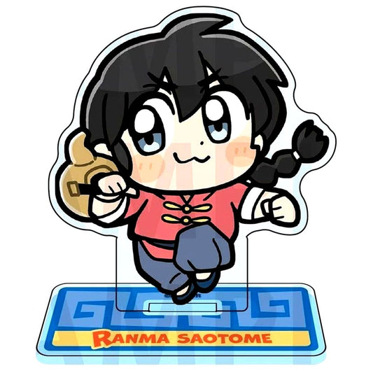 Ranma Saotome Acrylic Stand Ranma 1/2 Okawa Bukubu Big Camera Anime Sofmap Advance Sales Fair [USED]