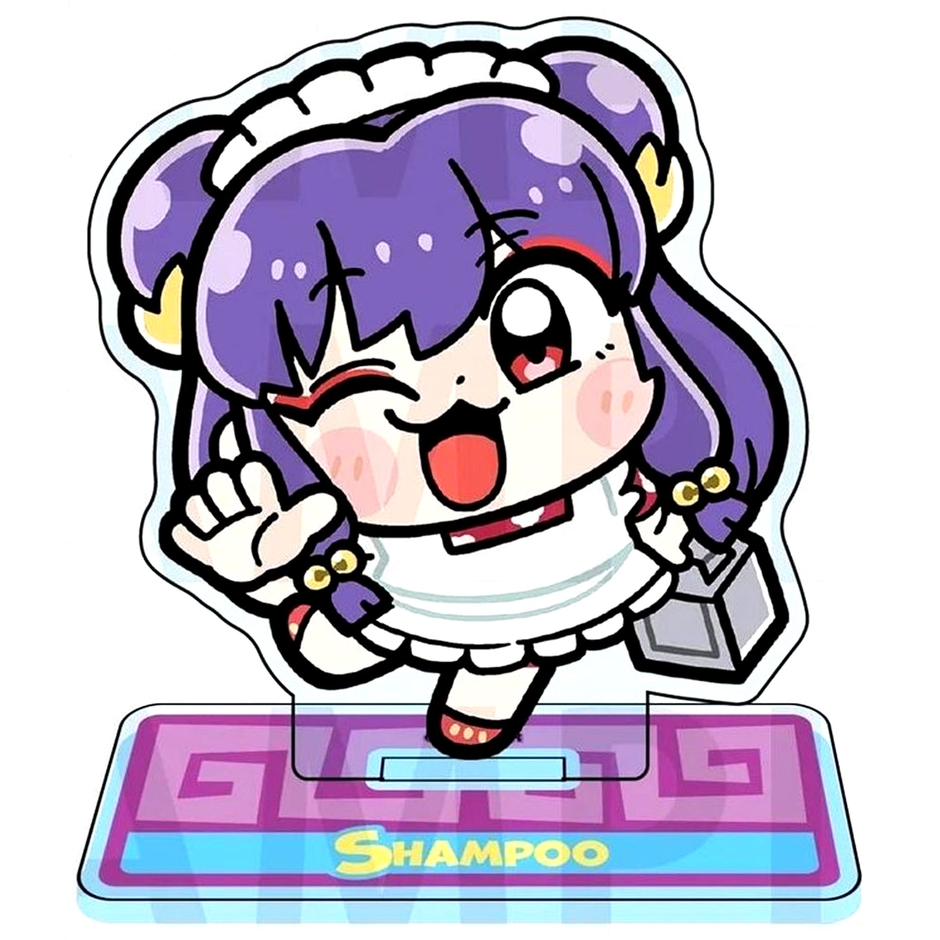 Shampoo Ranma 1/2 x Bukubu Okawa Bic Camera and Animega x Sofmap Presale Fair Acrylic Stand [USED]