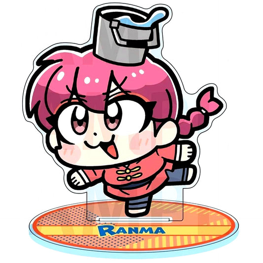 Ranma Big Acrylic Stand Ranma 1/2 x Bkub Okawa BicCamera & Animega x Sofmap Advance Sale Fair [USED]