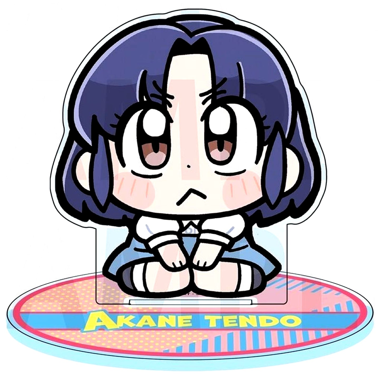 Akane Tendo Ranma 1/2 x Bukubu Okawa Bic Camera and Animega x Sofmap Presale Fair Big Acrylic Stand [USED]