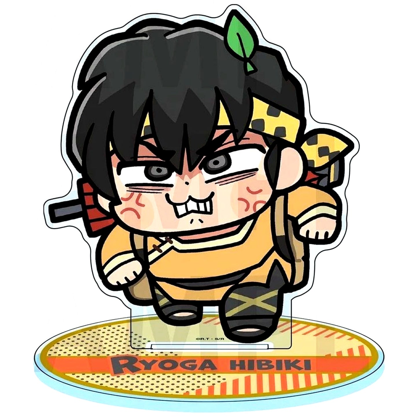 Ryoga Hibiki Ranma 1/2 x Bukubu Okawa Bic Camera and Animega x Sofmap Presale Fair Big Acrylic Stand [USED]