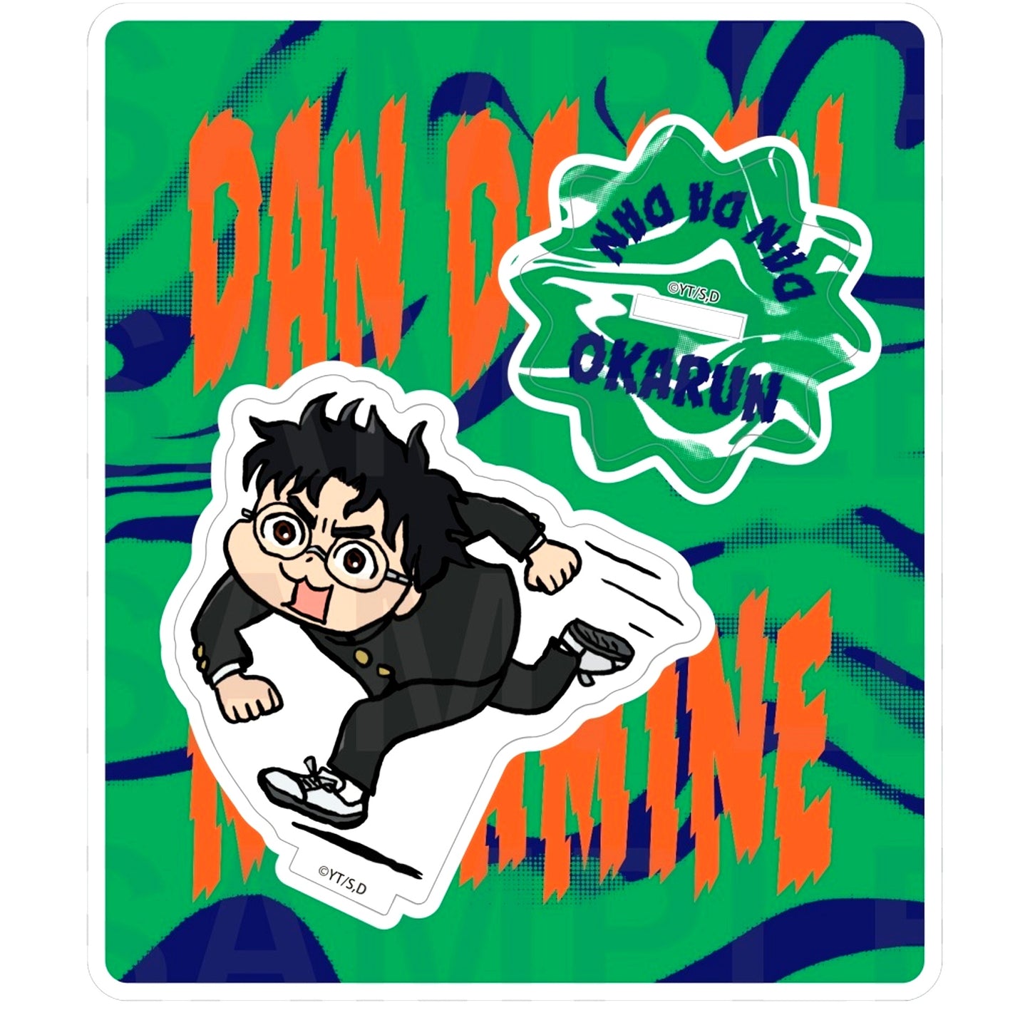 Okarun Acrylic Stand Dandadan x Kumamine Bic Camera Animega x Sofmap Pre-Sale Fair [USED]