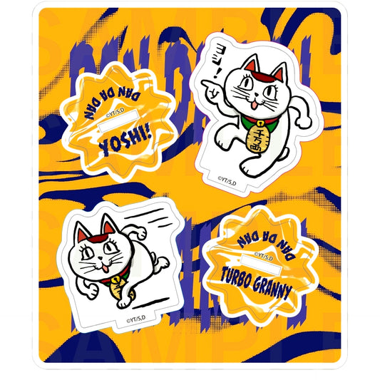 Turbo Granny (Lucky Cat) Acrylic Stand Dandadan x Kumamine Bic Camera Animega x Sofmap Pre-Sale Fair [USED]