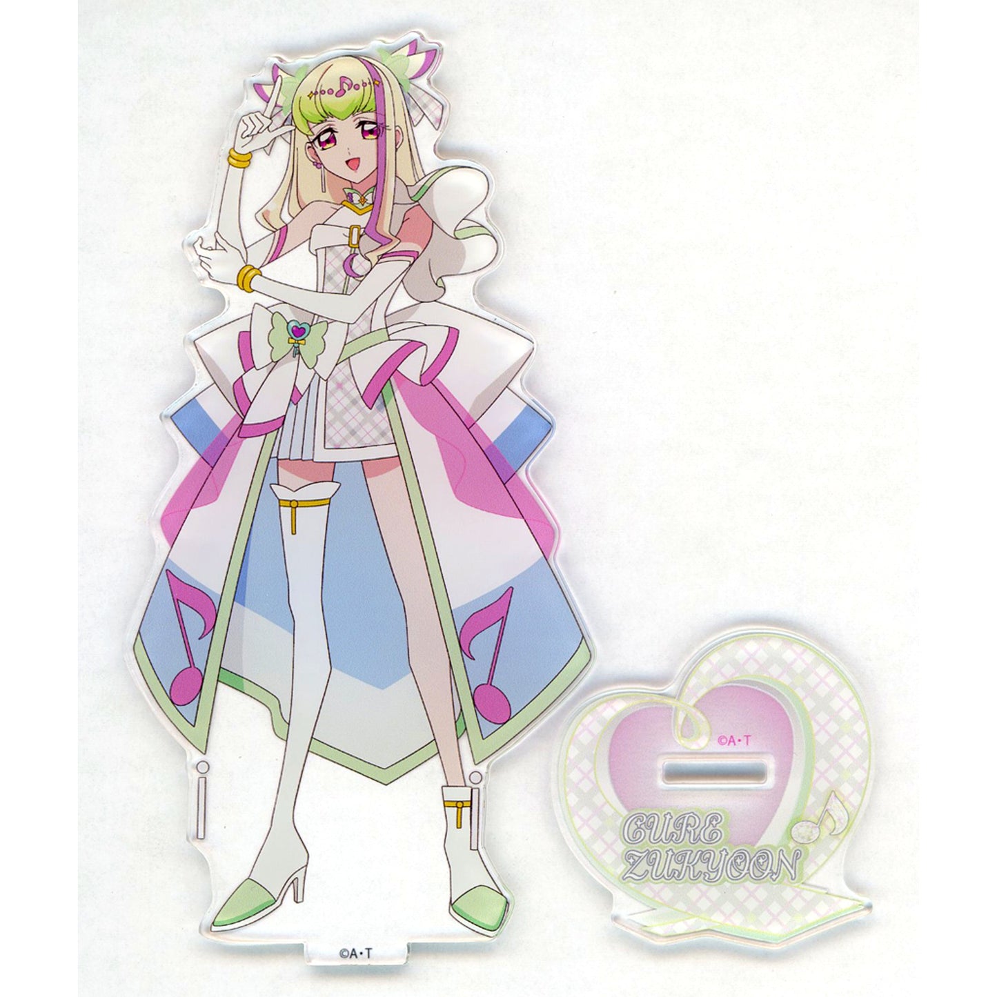 Cure Zukyun Kimi to Idol Precure Exhibition -Kimi to Aeru Toki!- Acrylic Stand [USED]