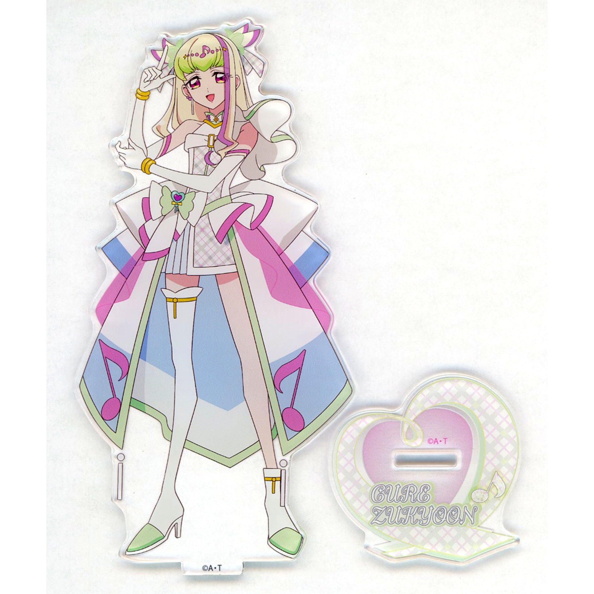 Cure Zukyun Kimi to Idol Precure Exhibition -Kimi to Aeru Toki!- Acrylic Stand [USED]