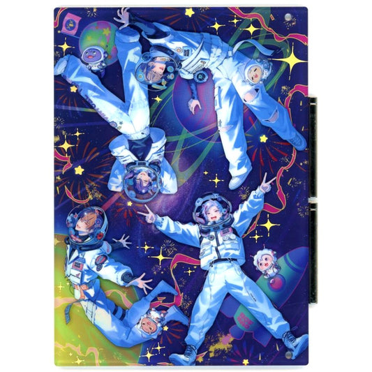 ROF-MAO & ROF-MAL Virtual YouTuber Nijisanji Foil Stamped Acrylic Panel ROF-MAO UCHU PARTY! 4th Anniversary [USED]