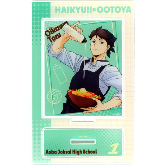 Toru Oikawa Acrylic Stand Ootoya x Haikyu!! Leading to Victory, Winning Meal! Collab Campaign [USED]