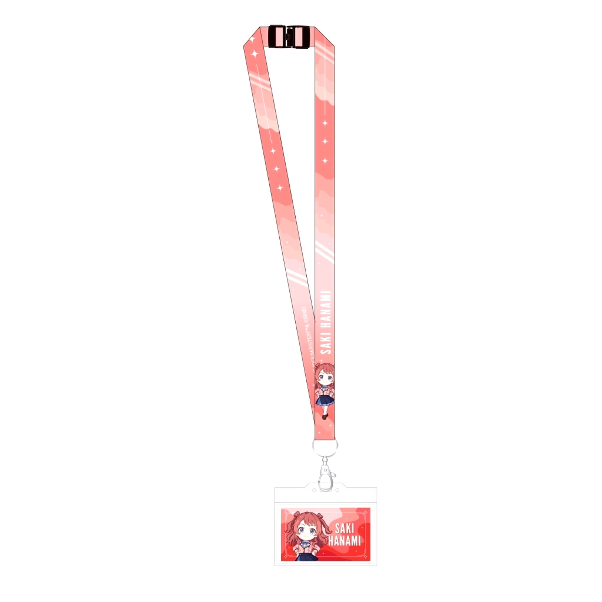 Saki Hanami Gakuen Idolmaster Neck Strap [USED]