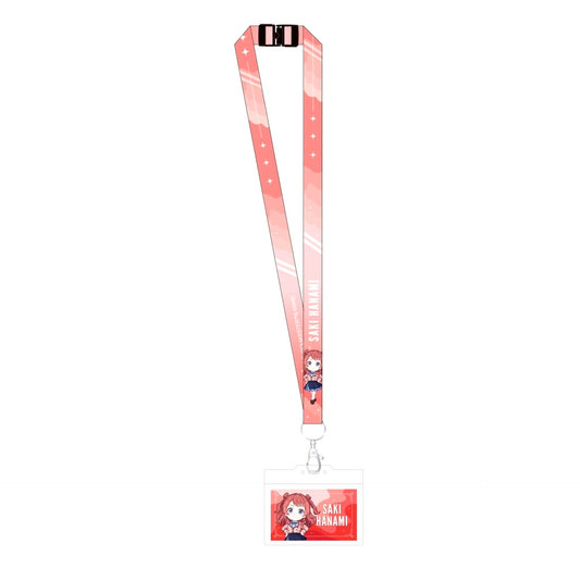 Saki Hanami Gakuen Idolmaster Neck Strap [USED]