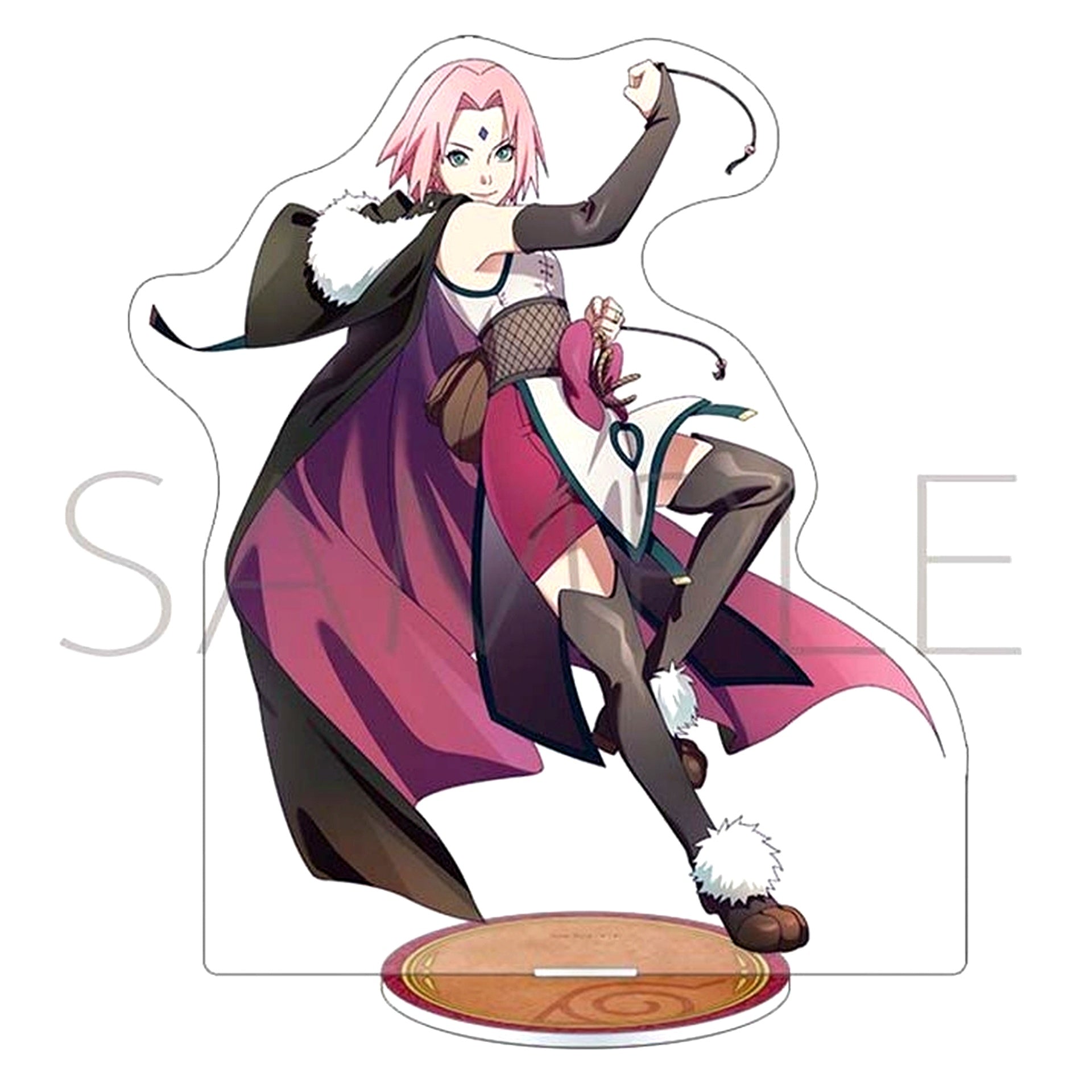 Sakura Haruno Acrylic Stand Ninden Bokentan Naruto Shippuden [USED]