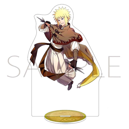 Minato Namikaze Acrylic Stand Ninden Adventure Naruto Shippuden [USED]