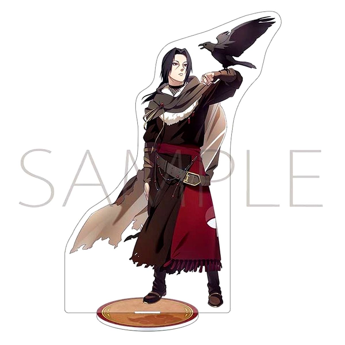Itachi Uchiha Naruto: Shippuden Acrylic Stand Ninden Bouken Tan [USED]