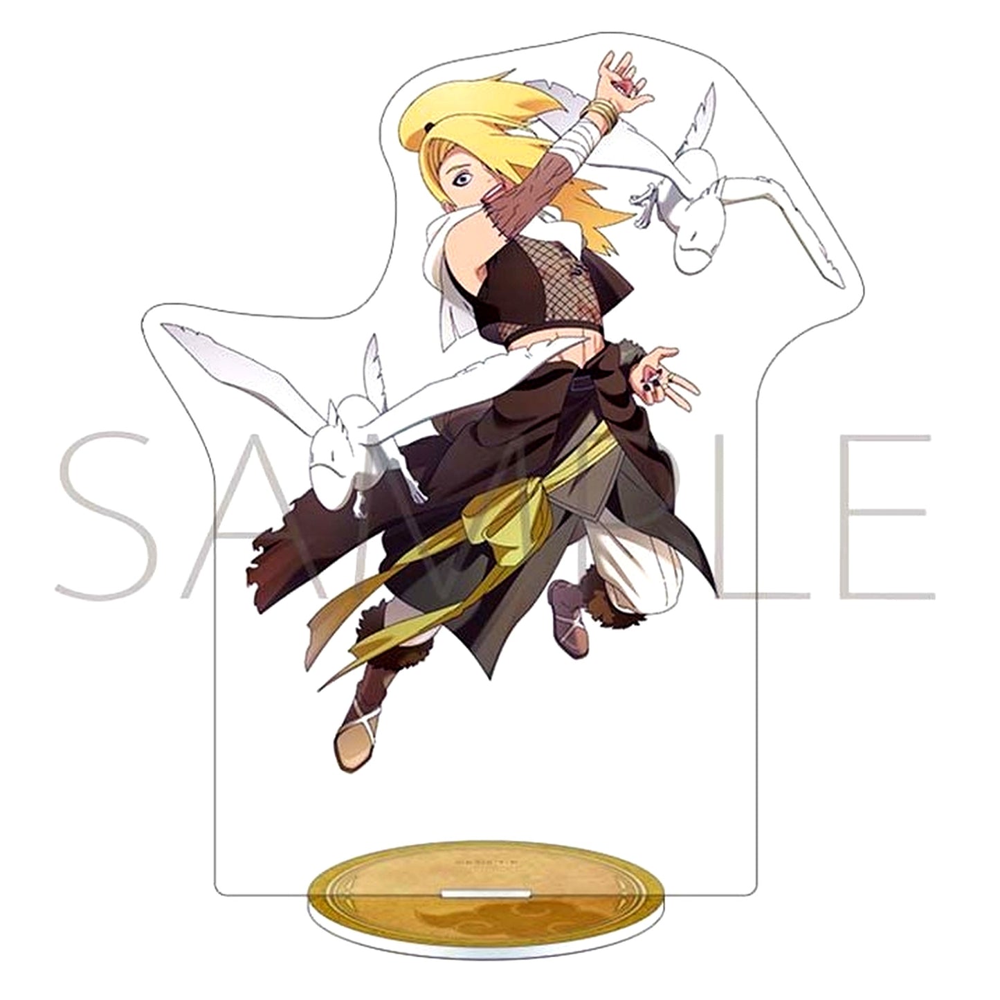 Deidara Ninden Bokentan Acrylic Stand Naruto Shippuden [USED]