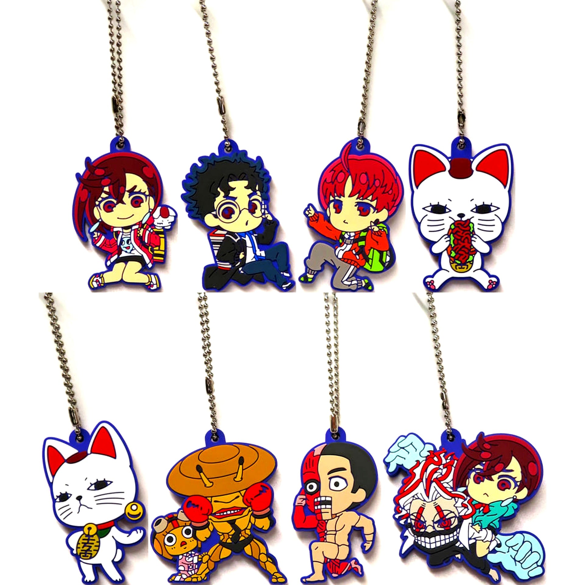 Dandadan DefoRaba! Rubber Keychain Vol.2 Set of 8 [USED]