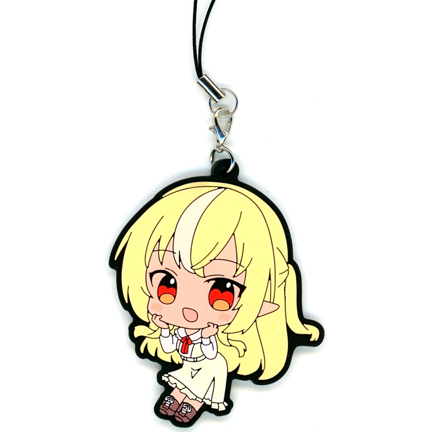 Shiranui Flare Hands on Cheeks hololive Random Rubber Strap Birthday Celebration 2025 [USED]