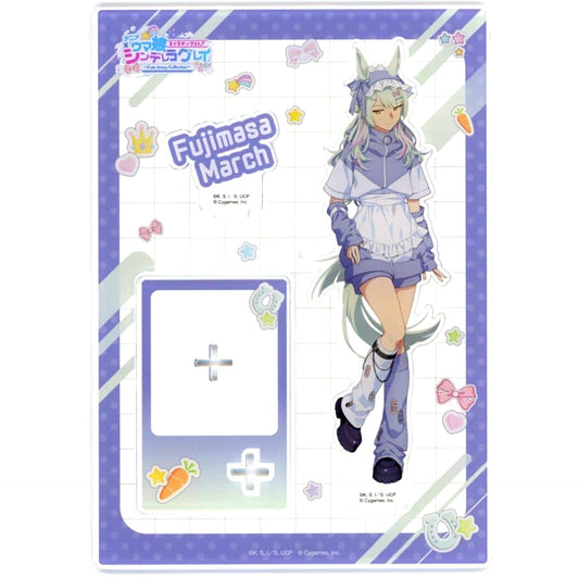 Fujimasa March Uma Musume: Cinderella Gray Chara Pop Store Cute Jersey Collection Acrylic Stand [USED]