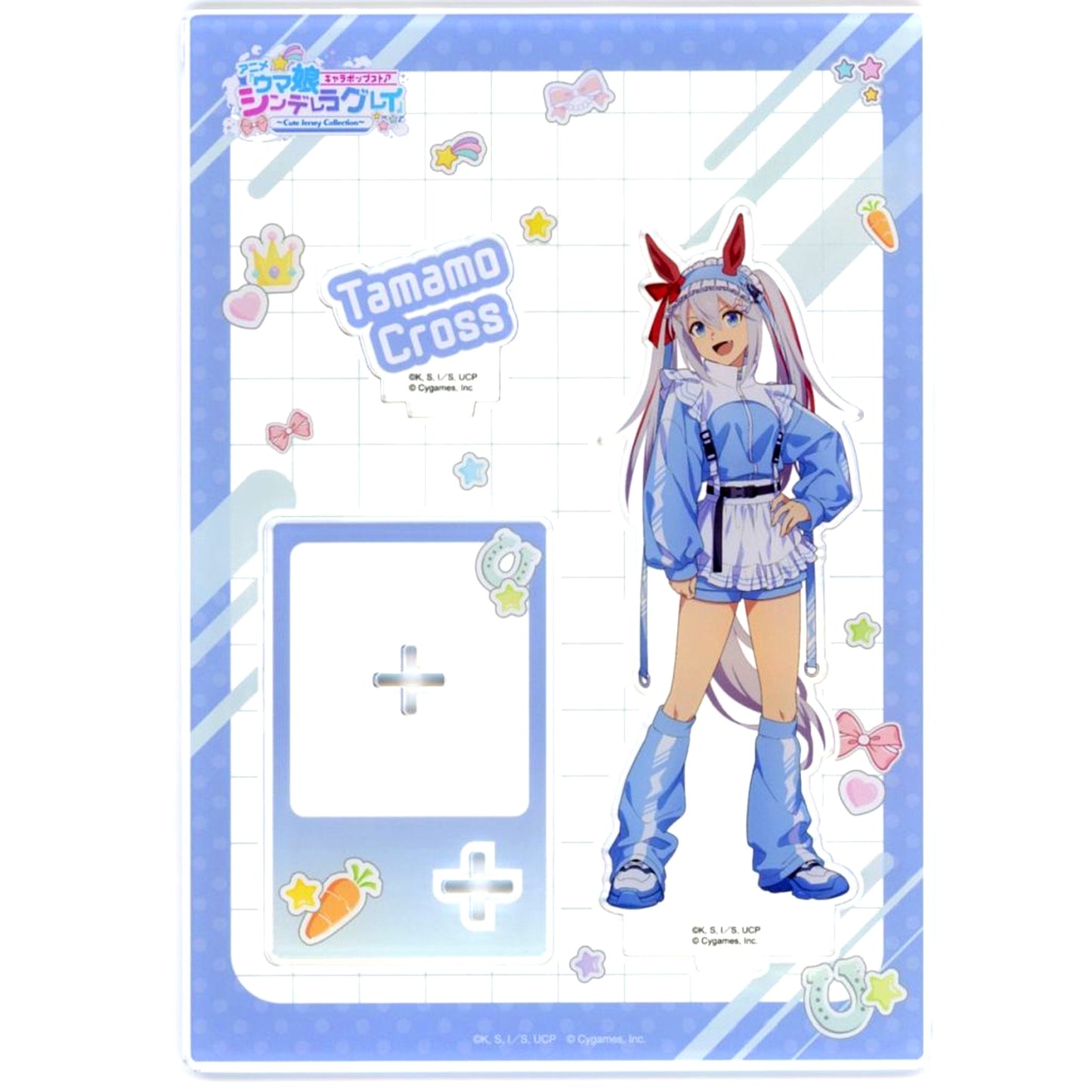 Tamamo Cross Umamusume: Cinderella Gray Chara Pop Store Cute Jersey Collection Acrylic Stand [USED]