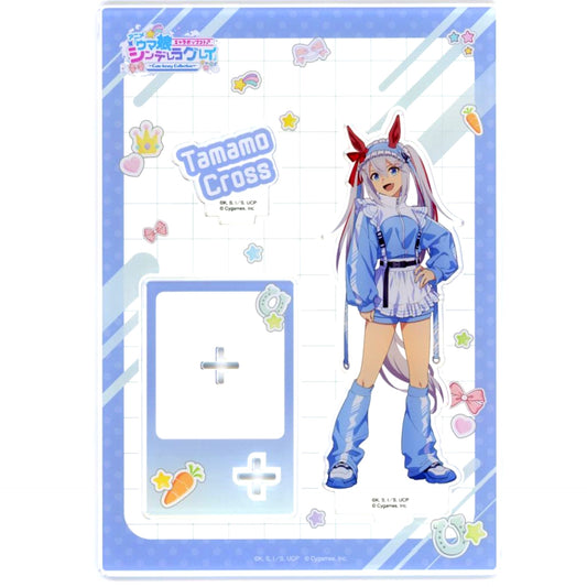 Tamamo Cross Umamusume: Cinderella Gray Chara Pop Store Cute Jersey Collection Acrylic Stand [USED]