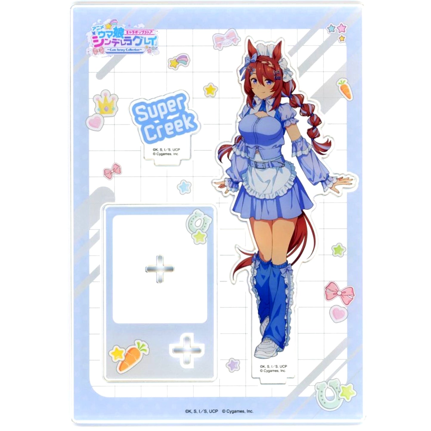 Super Creek Uma Musume: Cinderella Gray Acrylic Stand Chara Pop Store Cute Jersey Collection [USED]