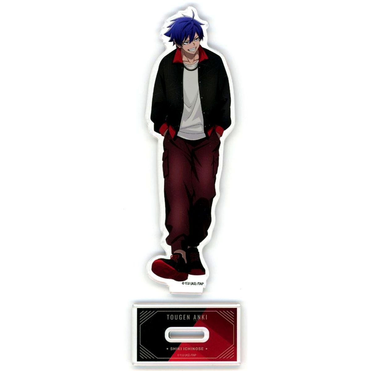 Shiki Ichinose Illustration Acrylic Stand Togen Anki: Dark Demon of Paradise POP UP SHOP Off Shot Style [USED]