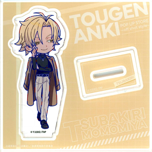 Tsubakiri Momomiya Deformed Acrylic Stand Tougen Anki POP UP SHOP off shot style [USED]