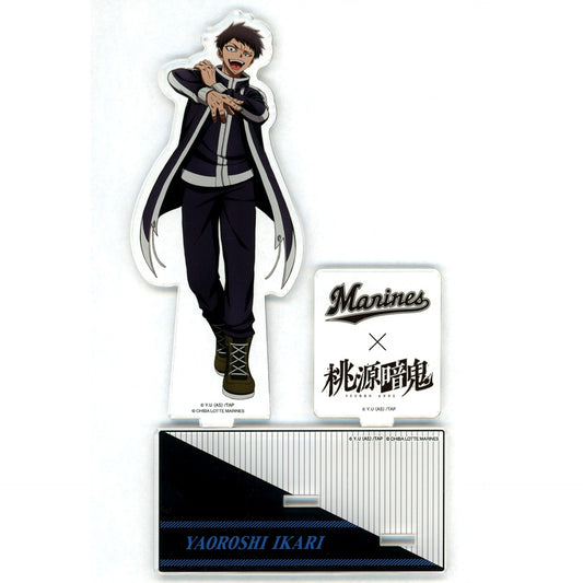 Ikari Yaoroshi Acrylic Stand Tougen Anki x Chiba Lotte Marines [USED]