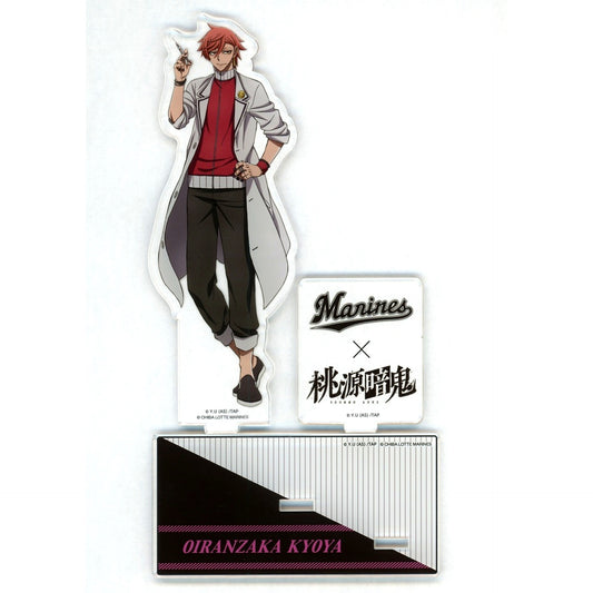 Kyoya Oiranzaka Acrylic Stand Tougen Anki x Chiba Lotte Marines [USED]