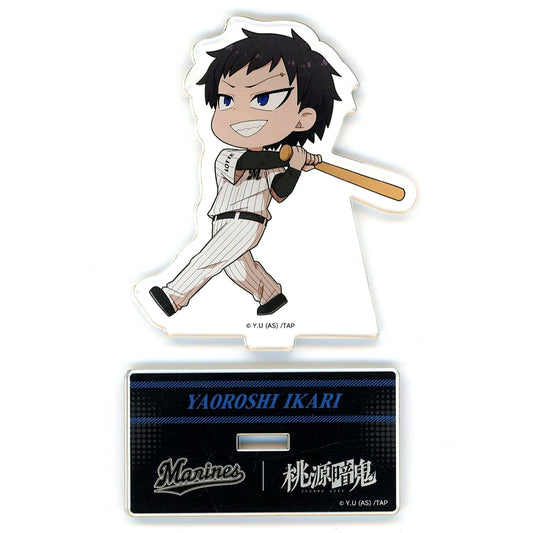 Ikari Yaoroshi Tougen Anki x Chiba Lotte Marines Mini Character Secret Acrylic Stand [USED]