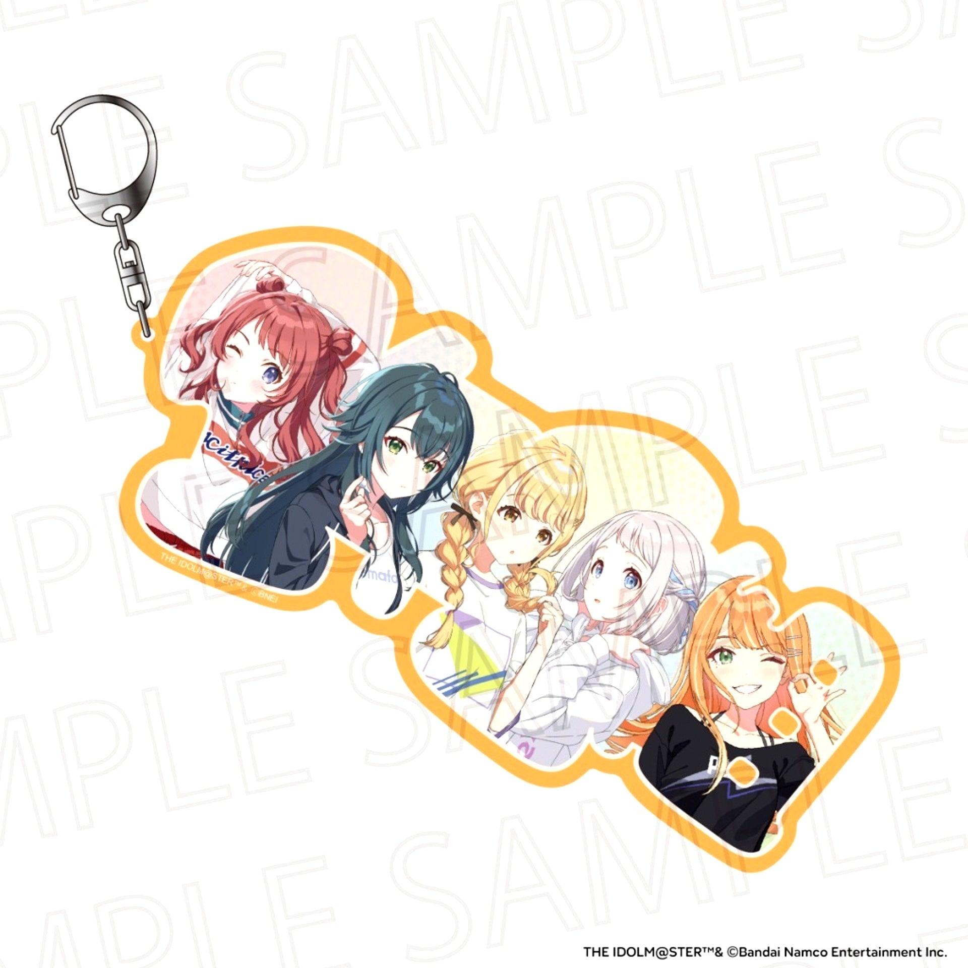 Class 1-1 Gakuen Idolmaster Nemufure Keychain [USED]