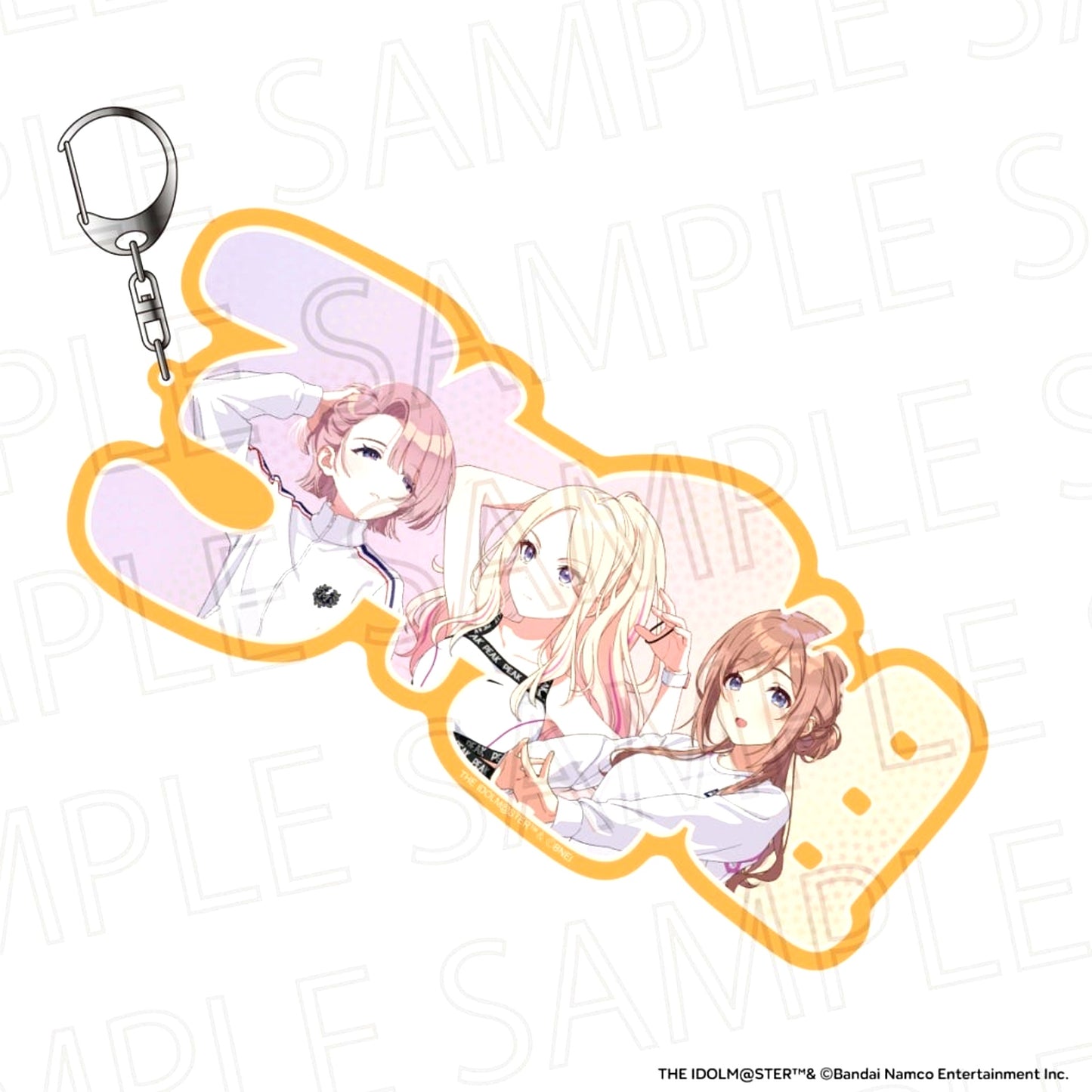 Class 3-1 Gakuen Idolmaster Nemufure Keychain [USED]