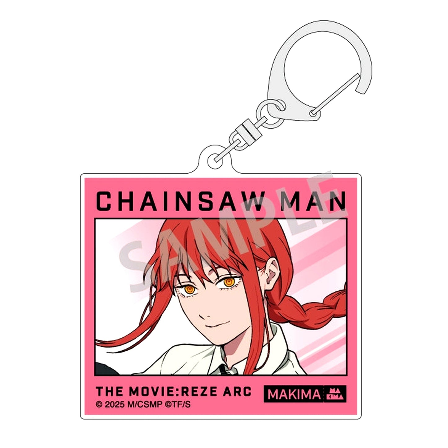 Makima Chainsaw Man The Movie Reze Arc Trading Acrylic Keychain Fuyukan [USED]