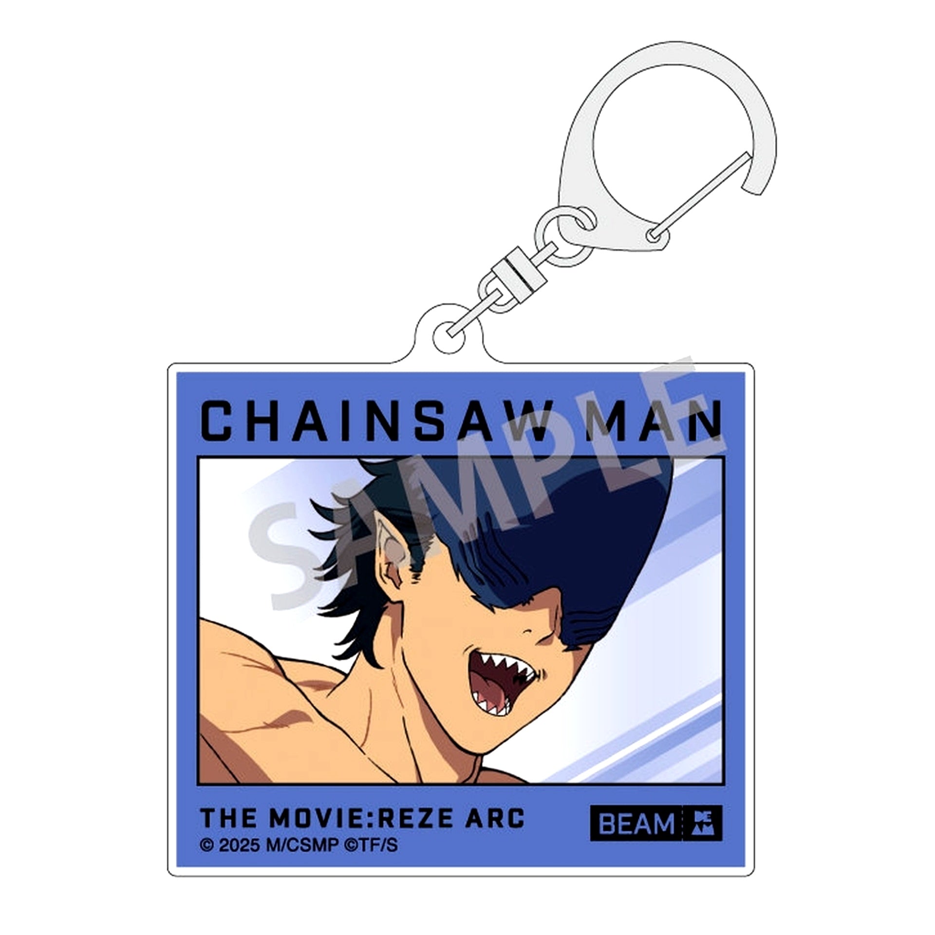 Beam Chainsaw Man The Movie Reze Arc Trading Acrylic Keychain Fuyukan [USED]