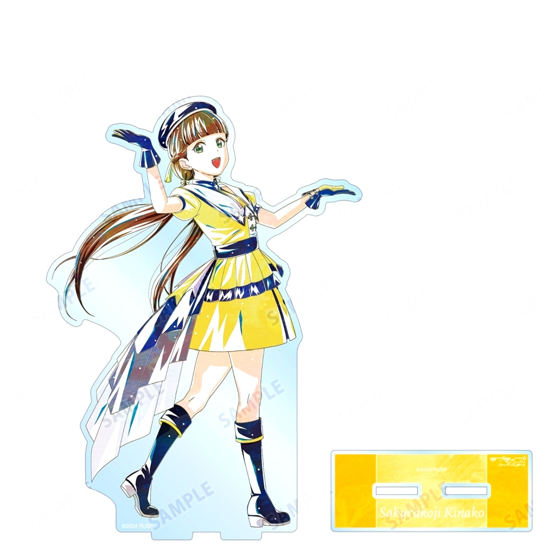 Kinako Sakurakoji Superstar!! Ver. Ani-Art BIG Acrylic Stand Illustration Love Live! Superstar!! [USED]