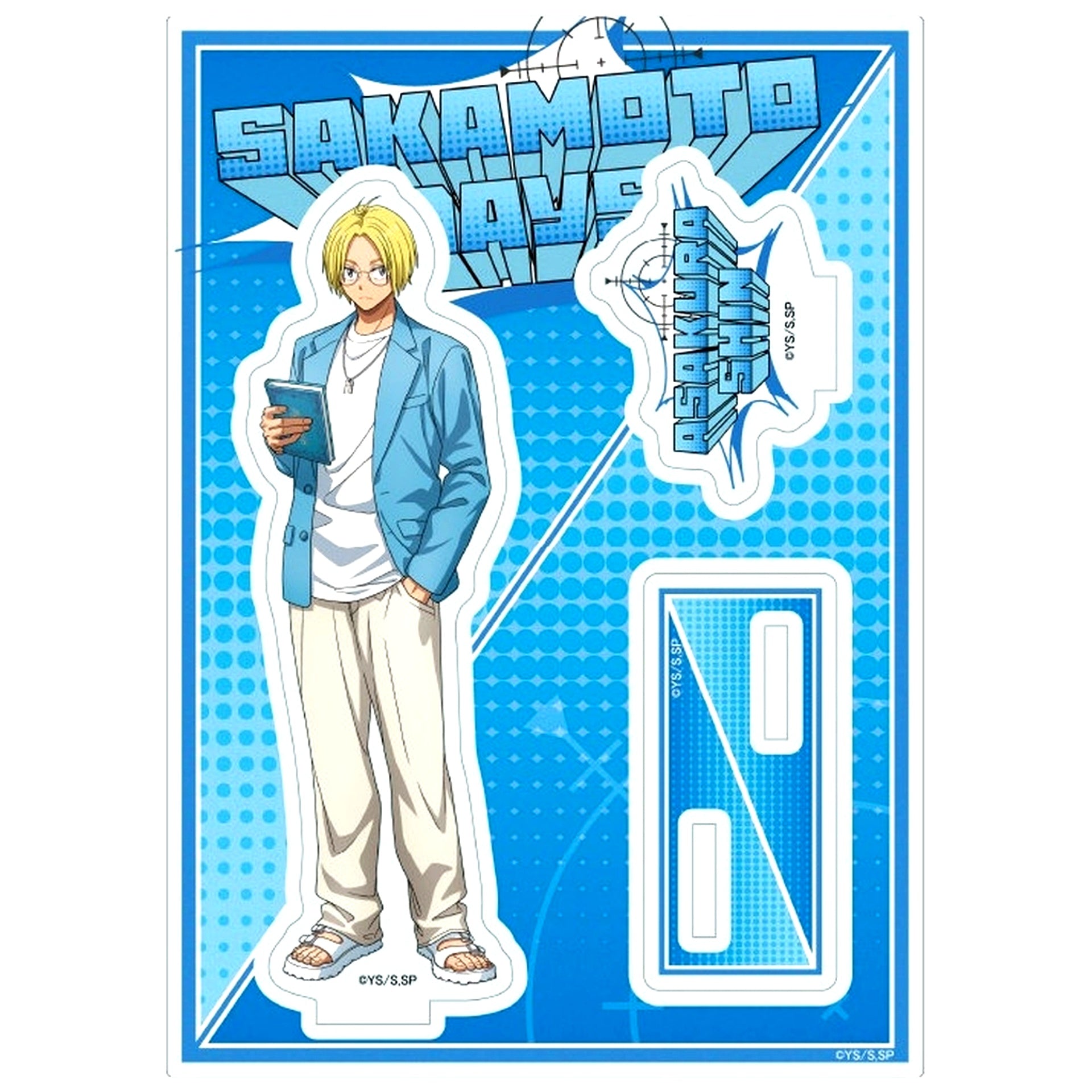 Shin Asakura Glasses Style Sakamoto Days Acrylic Stand [USED]