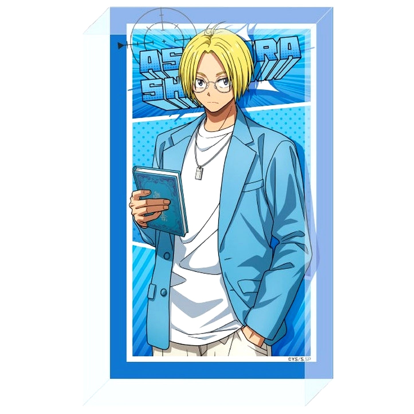 Shin Asakura Glasses Style Sakamoto Days Acrylic Block [USED]