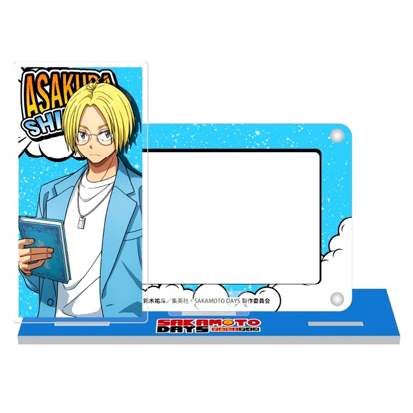 Shin Asakura Sakamoto Days Card Stand with Acrylic Stand [USED]