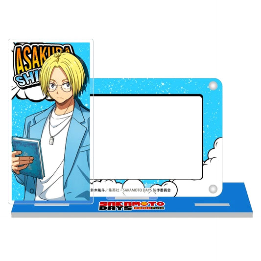 Shin Asakura Sakamoto Days Card Stand with Acrylic Stand [USED]