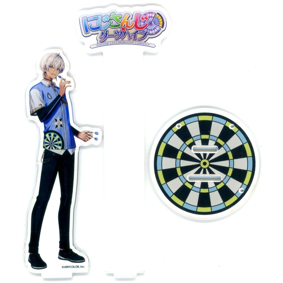 Ibrahim Acrylic Stand Uniform ver. Virtual YouTuber Nijisanji NIJISANJI x DARTS HIVE [USED]