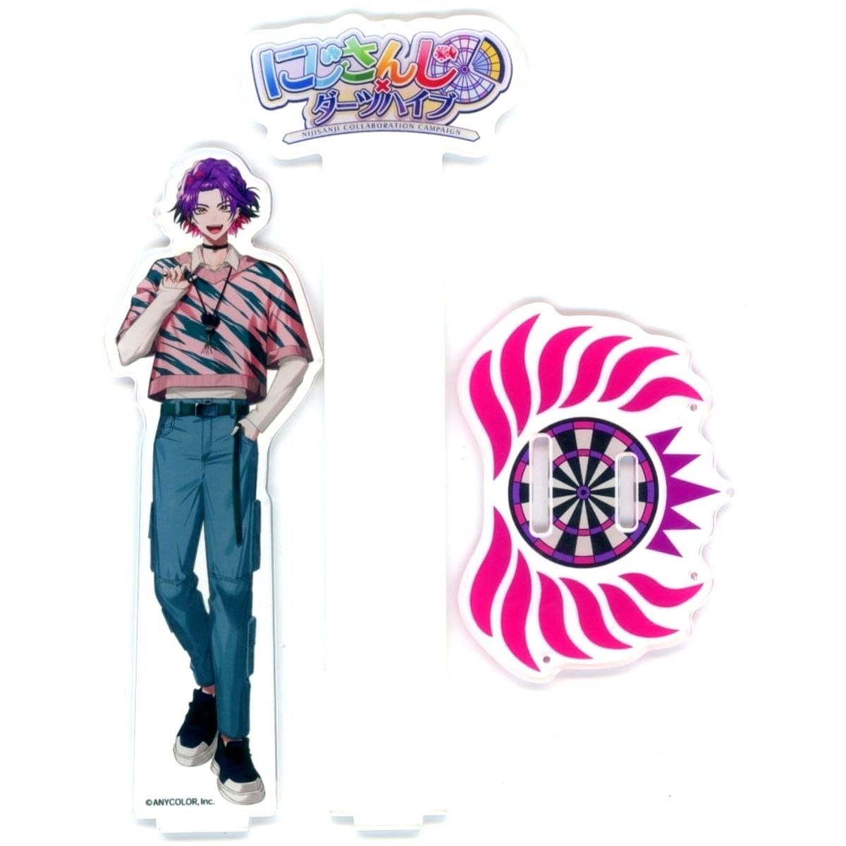 Watarai Hibari Acrylic Stand Casual Ver. Virtual YouTuber Nijisanji x Darts Hive [USED]